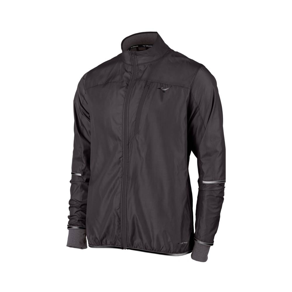 Mizuno Breath Thermo® FZ Férfi Jacke MélySzürke YHJ403952